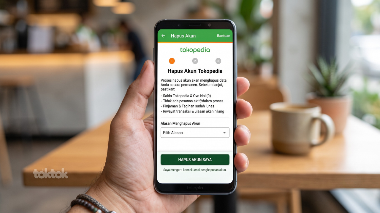 Cara Menghapus Akun Tokopedia Permanen: 4 Trik Instan!